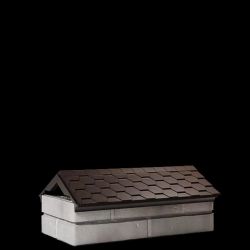 Парапет Everest  с посадкой на 1,0 кирпич коричневый