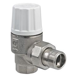 Клапан термостатический 1/2" угловой, повыш. пропуск. способности  VALTEC
