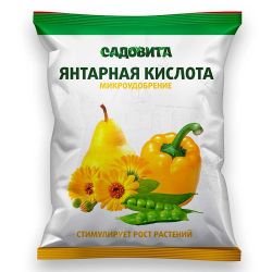 Кислота янтарная 10,0гр  САДОВИТА