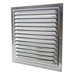 Вент решетка металл 17 х 17 оцинк  ВИЕНТО