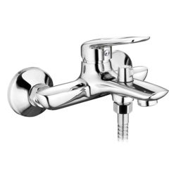 Смеситель ванн.-душ. 35 карт.  LEDEME  короткий излив