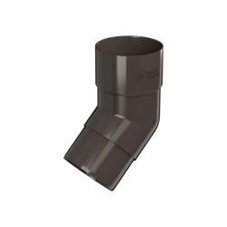 Колено трубы D80мм/135*  Технониколь Оптима темно-коричневый