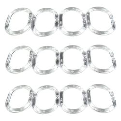 Кольцо прозрачное для душевой шторки 