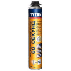 Пена-клей полиуретан многоцелевой 60 секунд профи  750мл  TYTAN Professional 