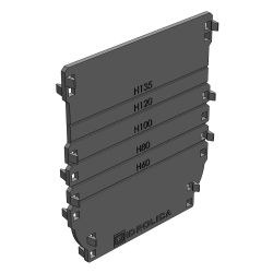 Торцевая заглушка универсальная DN100  Gidrolica Standart