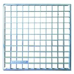 Решетка для дождеприемника водоприемная 285х285х20мм оцинкованная  AQUASTOK