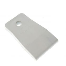 Шпатель резиновый белый   40мм  888