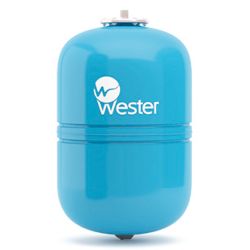 Бак расширительный для ГВС и ХВС вертикальный   24л синий  WESTER