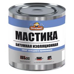 Мастика битумная изоляционная   1,8кг  ОПТИЛЮКС