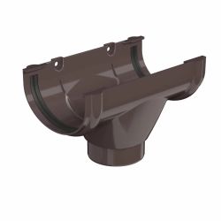 Воронка желоба D120/80мм  Технониколь Оптима темно-коричневый