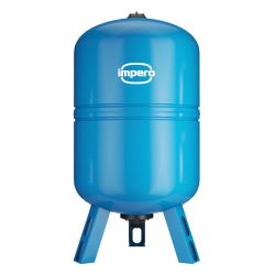 Бак расширительный для ГВС и ХВС вертикальный   30л синий  IMPERO