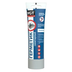 Герметик акриловый санит бел 0,35кг  ВГТ 
