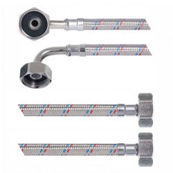 Шланг наливной нерж 2,5м РОССИЯ