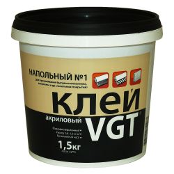 Клей для напольных покрытий   1,5кг  ВГТ Эконом