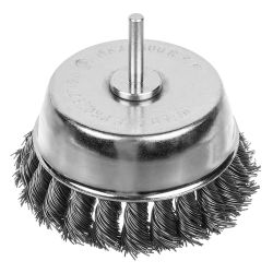 Щетка чашечная крученая для дрели  100мм  РемоКолор