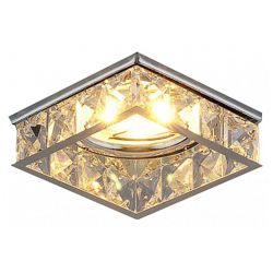 Светильник точечный MR16  хром/прозрачный (CH/Clear) ELEKTROSTANDARD