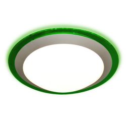 Светильник светодиод наклад. ALR-16  16W 330*70 (зеленый корпус)  Marella