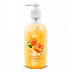 Жидкое мыло 1000мл  MILANA молоко и мёд  GRASS