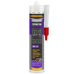 Герметик силикон унив белый 260мл  DONEWELL