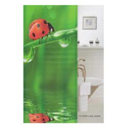 Шторка для ванной 180х180 полиэстер  ZALEL