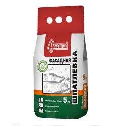Шпатлевка цементная фасадная   5,0кг  СТАРАТЕЛИ Фасадная