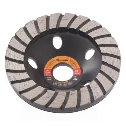 Чашка зачистная алмазная 125мм 1-рядная Турбо  SPARTA 