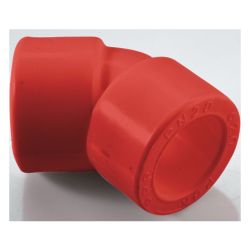 Уголок   63 45* PPR красный  РВК AntiFire