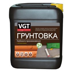 Грунтовка глубокого проникновения 10,0кг  ВГТ ВД-АК-0301 с антисептиком