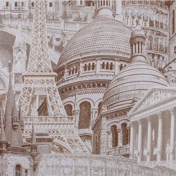 Обои флиз основа вспененный винил 1,06х10м CASA ALPINA AMELY-4 мотив 02