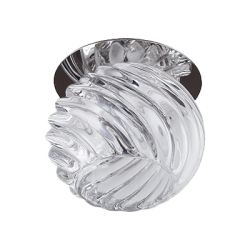 Светильник точечный G9  220В 40Вт DK3 CH/WH 97/50мм прозрачный/хром  ЭРА