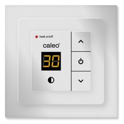 Термостат CALEO UTH-720 (встр.мощность 2кВт, датчик темп. в комплекте,рамочное исполнение)