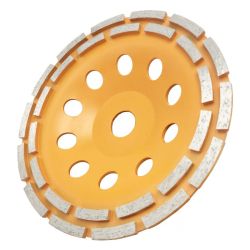 Чашка зачистная алмазная 230мм 2-х рядная  ВИХРЬ