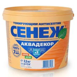 Антисептик аквадекор черешня  2,5кг  СЕНЕЖ