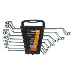 Набор ключей накидных   6-22мм,   8шт  ВИХРЬ