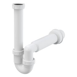 Сифон 40х50  ALCAPLAST трубчатый, без выпуска