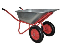 Тачка строительная 250кг, 100л  TSUNAMI два колеса