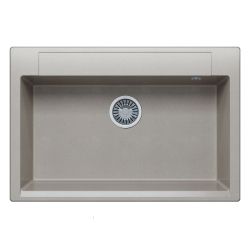 Мойка иск мрамор накладная 510 х 760 х 216мм серый ARGO  POLYGRAN