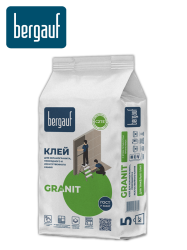 Клей плиточный   5,0кг  BERGAUF Keramik Granit