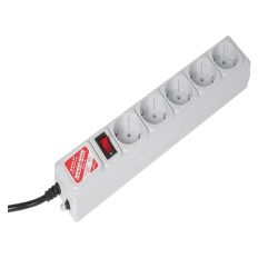 Фильтр сетевой 5 местный  5 метра 10А  Power Cube