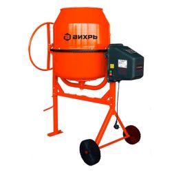 Бетоносмеситель  ВИХРЬ   БМ-180-П  (полиамид венец)