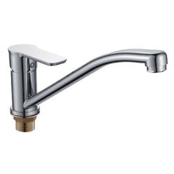 Смеситель для кухни 35 карт.  LEDEME  на гайке