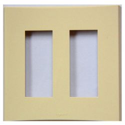 Рамка 2-ая TV/TV розетки ANAM LEGRAND Zunis бежевый