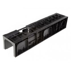 Лоток водоотводный пластиковый D150 1000х210х185мм NORMA  AQUASTOK