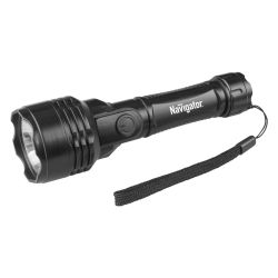 Фонарь  NAVIGATOR NPT-CP10-2AA (2*R06) черный/пластик