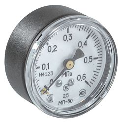 Манометр D   63 заднее подключение 0 - 16 бар G1/4"  ЗТП