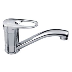 Смеситель для кухни кор. нос 40 карт.  LEDEME