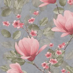 Обои флиз основа горячего тиснения 1,06х10м Бел Винил Магнолия мотив 22 10-1010-22