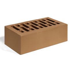 Кирпич керам лицевой утолщ пустот 250х120х88  КЕРМА Терракот