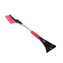 Щетка для уборки снега с распушенной щетиной+скребок 78см NEW GALAXY