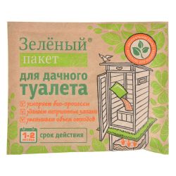 Средство для туалетов Пакет Зеленый 30гр.